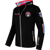 Nebulus Sweatjacke COMEBACK, P4116 - Herren, schwarz, 3XL