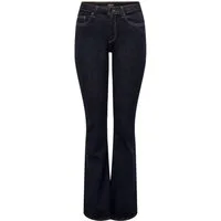 ONLY Bootcut-Jeans ONLBLUSH – Bootcut-Jeans mit niedriger Leibhöhe und Stretch Baumwollmischung, bootcut fit