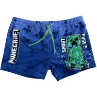 Minecraft Badehose Minecraft Creeper TNT schwarz oder blau