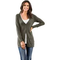 heine Strickjacke Feinstrickjacke Langarm Feinstrick
