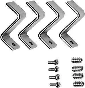 Duravit Befestigung Silber Poliert 10x40x30 mm - 0050280000 0050280000