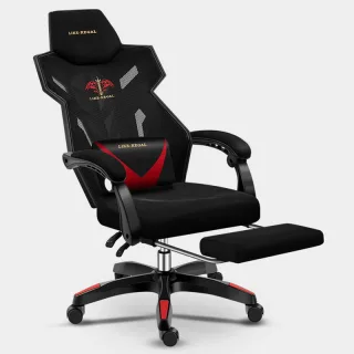 Ergonomic Gaming Chair with Footrest 155° Recline Breathable Mesh High Back Computer Desk Chair SGS Class 3 Gas Lift Adj