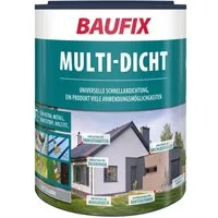 Baufix Dichtstoff Multi-Dicht mittelgrau 1 - 6 kg für 0,6 - 3 m², Dichtmasse, 1K-Abdichtung, hochflexibel, UV-beständig & rissüberbrückend