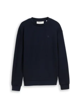 Denim Tom Tailor - Sweatshirt aus Baumwolle sky captain blue - Gr. - XXL