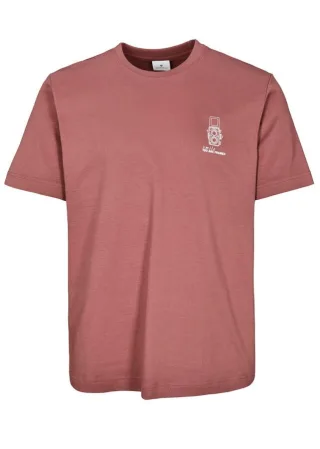 BASEFIELD - Rundhals T-Shirt 1/2 copper dust - Gr. - S