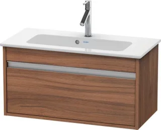 Duravit Ketho Waschtischunterbau wandhängend Nussbaum Matt 800x385x410 mm - KT642307979 KT642307979