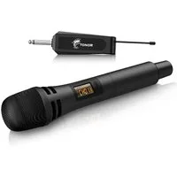 TONOR Mikrofon TONOR TW-310 Wireless Mikrofon Funk Karaoke Mic 15 Kanäle Bühne