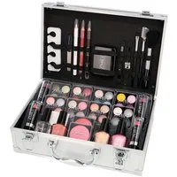 ZMILE COSMETICS Schmink-Koffer Schminkkoffer Set Alu Profi-Qualität mit French Manicure 58 teilig