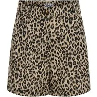 ONLY Shorts ONLEMMIA HW SHORTS PNT Materialmix, locker geschnitten