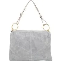 BRISE TASCHE Schultertasche Schultertasche mit Fransen aus Wildleder- Trendiger Alltagsbegleiter (Einzeltasche, 1-teilig)