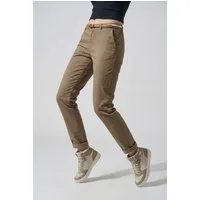 ONLY Chinohose ONLBIANA – Chinohose mit Gürtel und Umschlagsaum slim fit, modisch, Web, Baumwollmischung
