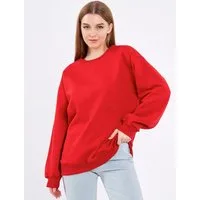 COMEOR Sweatshirt Damen Oversize Pullover Langarm Baumwolle