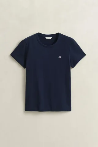 GANT - Shield T-Shirt evening blue - Gr. - S