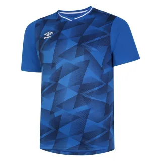 Umbro - "Triassic" Trikot für Herren kurzärmlig (Königsblau/Dunkel-Marineblau)