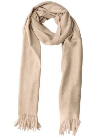 Street One - Softer Schal mit Dekosteinen beige