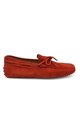 Tod’s Wildleder Mokassins Rot