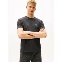 Tommy Jeans T-Shirt TJM REG BADGE Rundhals, Jersey, meliert, regular fit