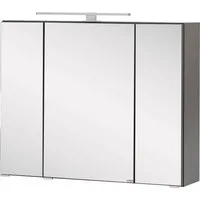 welltime Spiegelschrank Kaunas 80 cm breit, Soft-Close-Funktion