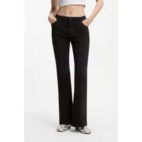 HUGO Bootcuthose Hizama mit hohem Bund, Flared Fit