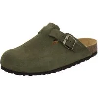 AFS-Schuhe 290088 Clogs Pantolette für Damen aus Leder mit Fußbett, Hausschuhe Made in Germany
