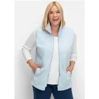 Sieh an! Fleeceweste Fleece-Weste Länge ca. 70 cm