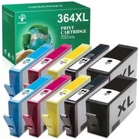 Greensky für HP 364XL 364 XL Officejet 4620 4622 DeskJet 3070a Tintenpatrone (10-tlg)