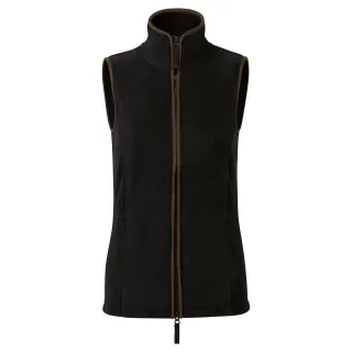 Premier - "Artisan" Weste für Damen (Schwarz/Braun)
