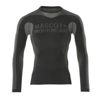 MASCOT Lahti Funktionsunterhemd CROSSOVER Schwarz Schwarz L-XL - 50563-936-09-L-XL