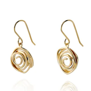 Orphelia 'Apolline' Tropfenohrringe aus 925er Sterlingsilber für Damen - Gold ZO-7500/G