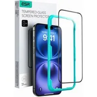 ESR Displayschutzglas Tempered-Glass Displayschutz für iPhone 16, iPhone 15, Starke Kratzfestigkeit, HD-Klarheit