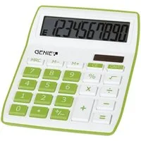 GENIE Taschenrechner 840, mit großen Tasten, 10-stellig