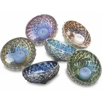 Mirabeau Windlicht Schwimmwindlicht 6er Set Leela bunt (6er Set, 6er Set)