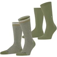 Burlington Socken Everyday Stripe (2 Paar) Einheitsgröße 40-46, gestreift und unifarben