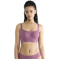 sloggi Bustier ZERO Feel Bliss mit herausnehmbaren, atmungsaktiven Pads und Stretch-Spitze