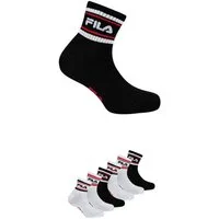Fila Freizeitsocken MAN LIFESTYLE QUARTER SOCKS (6-Paar) mit auffälligem Logoschriftzug