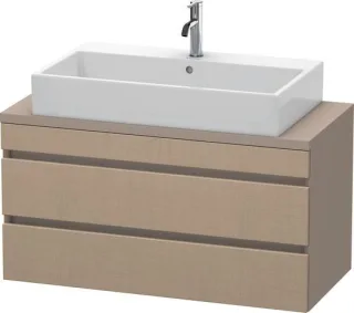Duravit DuraStyle Konsolenwaschtischunterbau wandhängend Leinen & Basalt Matt 1000x478x512 mm - DS53 DS530907543