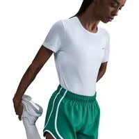 Nike T-Shirt W NK TEMPO DF SS TOP mit reflektierendem Logo, atmungsaktiv, schnell trocknend