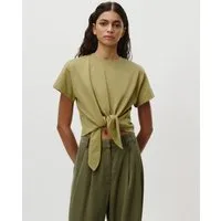 LeGer T-Shirt Tessy, LeGer by Lena Gercke mit Knoten-Detail, cropped