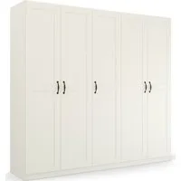 rauch Drehtürenschrank Kleiderschrank Schrank Garderobe Ankleide COTTAGE BY QUADRA SPIN (Breiten: 181/226/271 cm, Höhe 210 cm) in skandinavischem Landhausstil