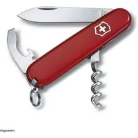 Victorinox Taschenmesser Taschenmesser Waiter, (Stück, 1 St., 1 Taschenmesser), Multitool 9 Funktionen inkl. Korkenzieher