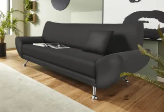 Home affaire 3-Sitzer "Saltare elegant und komfortabel, toller Designfuß"