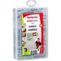 Meister-Box Universaldübel UX / UX-R hellgrau, 110-teilig