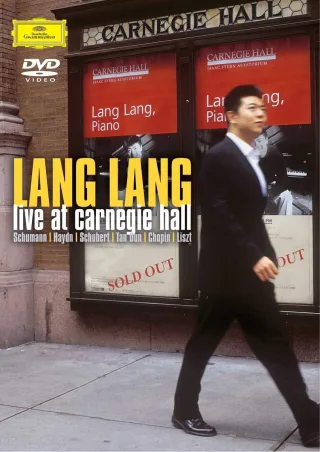 Lang Lang - live at the Carnegie Hall [Import mit deutschen Untertiteln] [DVD]
