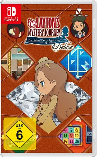 Layton`s Mystery Journey: Katrielle und die Verschwörung der Millionäre - Deluxe - [Nintendo Switch]
