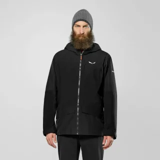 SALEWA - Puez GORE-TEX® 2 Layers Epe Jacke Herren - Schwarz (Gr.46)