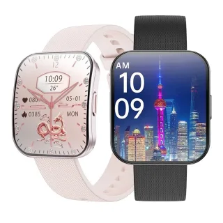 U17 1.85-inch AMOLED Curved Display bluetooth Call Heart Rate Blood Pressure SpO2 Monitor Sleep Monitoring Multi-sport M