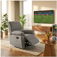 Home affaire Relaxsessel LANNOY, TV-Sessel, elektr. o. manuelle Relaxfunktion, USB A/C, Sessel mit Liegefunktion 105°-150°, Federkernpolsterung