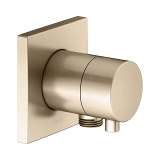 Keuco 3-Wege Ab-und Umstellventil IXMO Comf.59549, Schlauchanschluss, eckig, Bronze gebü,59549031102 59549031102