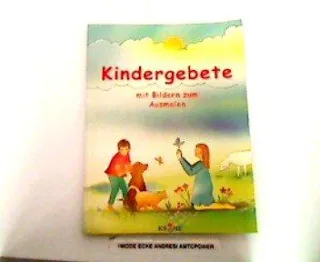 Kindergebete mit Bildern zum Ausmalen