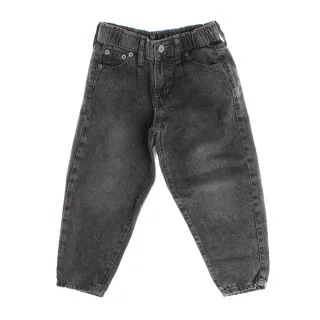 Hochsitzende Barrel-Jeans 725860 Mädchen